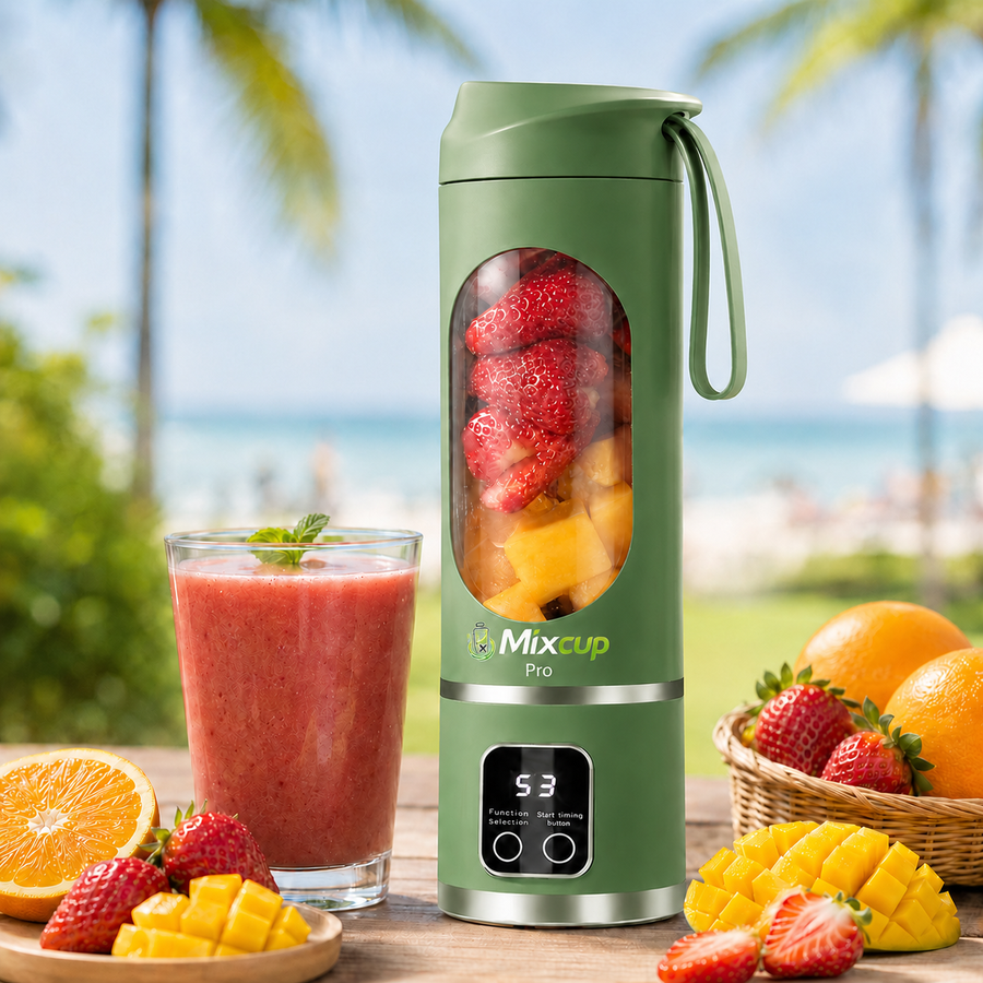 MixCup Pro draagbare blender voor smoothies en eiwitshakes
